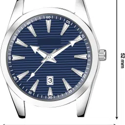 vamkora Analog Watch - For Men Blue Dial Date Function VM-LR149 image 4