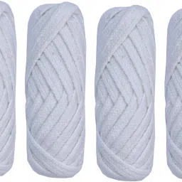 Shree Prayosha Enterprise Nada/Pajama Dori Strings (Cotton) - 25 meters (4pcs). 100% pure cotton.Strings for Ethnic Indian Dresses, Pajama, Lehenga, Saree,Petticoat, salwars, Patiala, chudidars. Ideal for Tailoring / Sewing, Fashion Designing, Boutique, Stitching, Alteration, Home, Office, Shop. Thread-picture-24