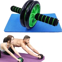 Double-wheeled Ab Abdominal Cross-fit Gym Equipment for Body Building Fitness Ab Exerciser-27