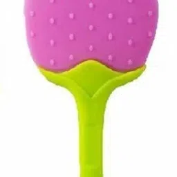 saraswati kart Baby Spoon Feeding Bottle & Fruit Nibbler With Fruit Teether for feeding Teether- Silicone image 5