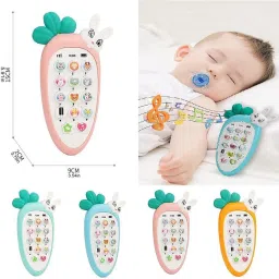 countrylink Rabbit Musical Phone toy Cordless Feature Mobile Phone Smart Light,multicolour,1 image 3