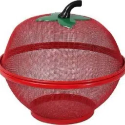 Apple Shape Fruit & Vegetable Basket With Protective Lid Steel Fruit & Vegetable Basket-image-50