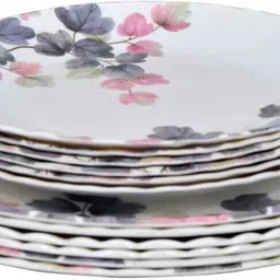 carnival CREZY (305) 10 +7 INCH FULL+HALF DINNER PLATE SET 12 PCS OF MELAMINE Dinner Plate-picture-20