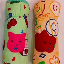 New Born Baby Feeding Cotton printed Bottle Cover (250ml) - Pack of 2-18