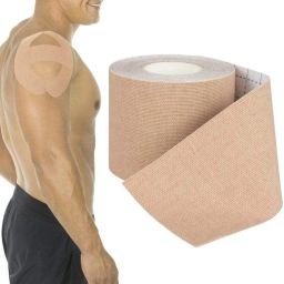 Sports Kinesiology Tape Medical Glue Sports Safety Sticker Roll Crepe Bandage-image-43