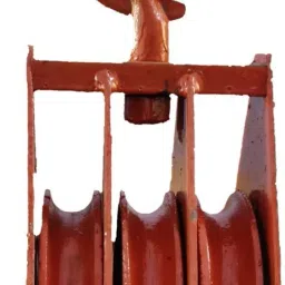 WIRE ROPE TRIPLE SHEAVE PULLEY, 1 TON Climbing Pulley-image-24