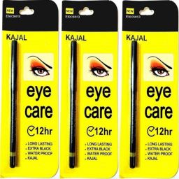Waterproof Black Eye Kajal 12Hr Pack of Three-image-25