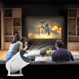 Sagar Enterprise Smart 4K LED Projector 720p Resolution 2500 Lumens With Anykast (4500 lm) Portable Projector-3