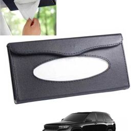 Black Rectangle Tissue Holder For Office,Home,Car For Grand Cherokee Jeep 2023 Vehicle Tissue Dispenser-16