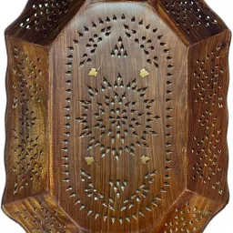Wooden Beautiful and Useful Sheesham Serving Trays/Serving rays Tray-11