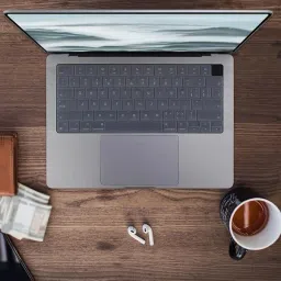 oaky OK-MB-AIR15-M3-2024-KP-SL 2021-2024 Release MacBook Air 15.3 inch [A3114 A2941 M2/M3] Keyboard Skin-12