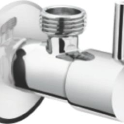 F8040204 Cera CM 108C Angle cock with wall flange_F8040204 Angle Cock Faucet-image-3