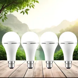 Emergency 12W Inverter LED Bulb with 2000mAh Rechargeable Battery Pack of 4 B386 4 hrs Bulb Emergency Light-picture-16
