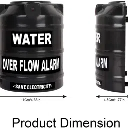 Hiru ™ Water tank Overflow Alarm/Siren For Water Tanks With Human Voice Technology Wired Sensor Security System image 2