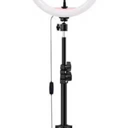 Webilla Selfie Ring Light with Tripod Stand and Phone Holder, 10 inch Dimmable LED Camera Ring Light with 3 Light Modes For YouTube | Photo-shoot | Video shoot | Live Stream | Makeup & Vlogging Ring Flash-3