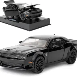 1:32 Scale Dodge Charger Black Toy Model Car for Kids Die cast Model Car-image-82