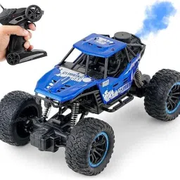 Remote Control Car For Kids With Mist Smoke Effect 2 Wd Monster Truck-32
