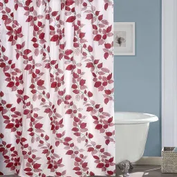 210 cm (7 ft) PVC Shower Curtain Single Curtain-15