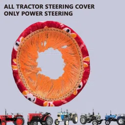 Hand Stiched Steering Cover For Mahindra 1 Series-image-83
