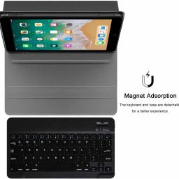 YAOJIN BluetoothKeyboardcaseipadpro112020BLK Bluetooth Standard Tablet Keyboard Compatible with Desktop, Laptop, Mac image 5