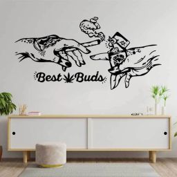 115 cm Tobacco Leaf Smoking, Decorative Wall Sticker Wall Decoration Self Adhesive Sticker-image-92