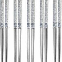 Chewing, Cooking, Decorative, Eating, Training Stainless Steel Japanese, Chinese, Korean, Vietnamese Chopstick-3