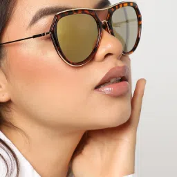 Polarized Retro Square Sunglasses (Free Size)-image-5