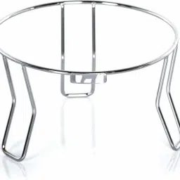 Matka Kitchen Rack Robust Three-Legged Round Stand/Rack for Pot, Plants, Jugs, and Water Bags Steel-picture-18