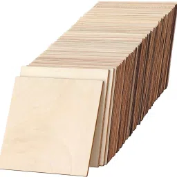 Square Wood Coaster Set-27