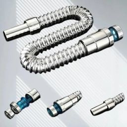Kitchen Sink Flexible Drain Pipe – White PVC – Single Piece Silver sink pipe/ basin pipe/ sink pipe set / basin pipe set/ kitchen sink pipe set Hose Pipe-image-13