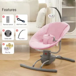 staranddaisy Baby First Swing Remote Control swing/bouncer for Infants/baby with 3 Swings Swings image 2