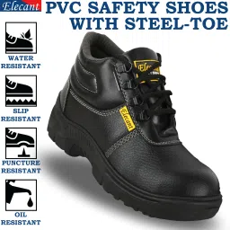 Steel Toe Synthetic Leather Safety Shoe-18