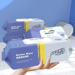 80 pcs Kitchen Cleaning Wipes Disposable Kitchen Wet Wipes Sponge Wipe-image-23