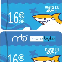 MOREBYTE 16 GB MicroSD Card Class 10 90 MB/s Memory Card Black Series 16 GB MicroSD Card Class 10 100 MB/s Memory Card Compatible with Mobile-26