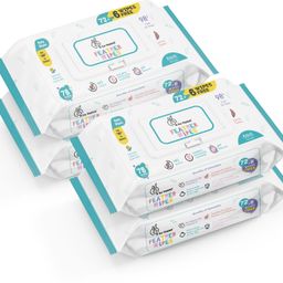 r for rabbit Feather Aqua Baby Wipes Enriched with Vitamin E (Pack of 78 x 4)-picture-31