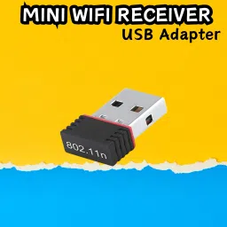 GUGGU (Wi-Fi Receiver) with Multi-Device Connectivity For All Pc System and LaptopH224 USB Adapter-11