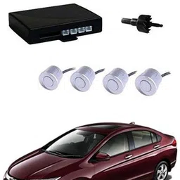 ayw 4 White Parking Sensors With LED Display Which Increased Safety of Passengers/Car One Alarm Kit For New City Parking Sensor-picture-28