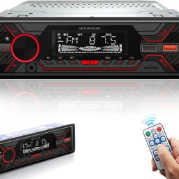 Car Stereo with Dual USB/Bluetooth/FM/AU/Remote Car MP3 Audio Player Car Stereo-11