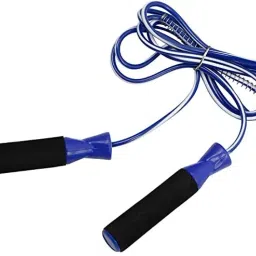 Adjustable Skipping Rope for Cardio, Fitness and Weight Loss Training (Unisex) Blue-10