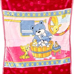 Cartoon Single Swaddling Baby Blanket for AC Room-image-34