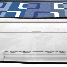ATP Printer Cover For HP Ink Advantage Ultra 4929 Printer (Blue Check Print) Printer Cover-1