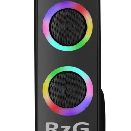 RZG 5.25" Subwoofers, RGB Light, 120 W Bluetooth Tower Speaker-image-22