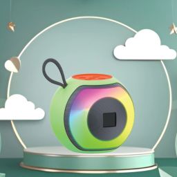 GUGGU Pearl(PORTABLE DESKTOP SPEAKER) With Stereo Sound & 1200mAh BatteryZ118 5 W Bluetooth Laptop/Desktop Speaker-image-89