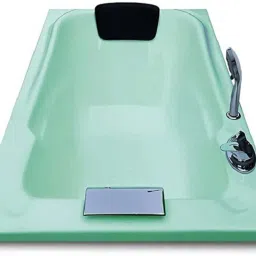Bonn 4.5 Ft Portable Acrylic with Filler System - Green Free-standing Bathtub-image-99