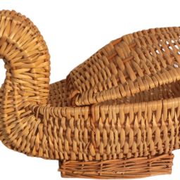 Duck with Lid Wicker basket/Gift Hamper/ Wooden storage/Fruits&Vegitables Wooden Fruit & Vegetable Basket-image-52