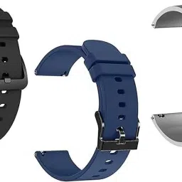 TooHype 22mm Soft Watch Strap (Compatible Watch List In Photo Super Soft 22mm Silicone) 22 mm Silicone Watch Strap-image-74