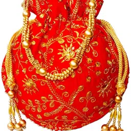 Women Red Potli-image-76