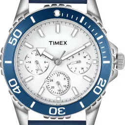 timex Multi Function White Dial Analog Watch- For Men TW000Z603 image 2