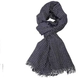 aimee Self Design Pure Cotton Men Multicolor Fancy Scarf-picture-0