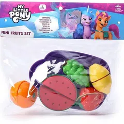 striders My Little Pony Mini Fruit Set 7 Piece Playset for Kids-picture-12